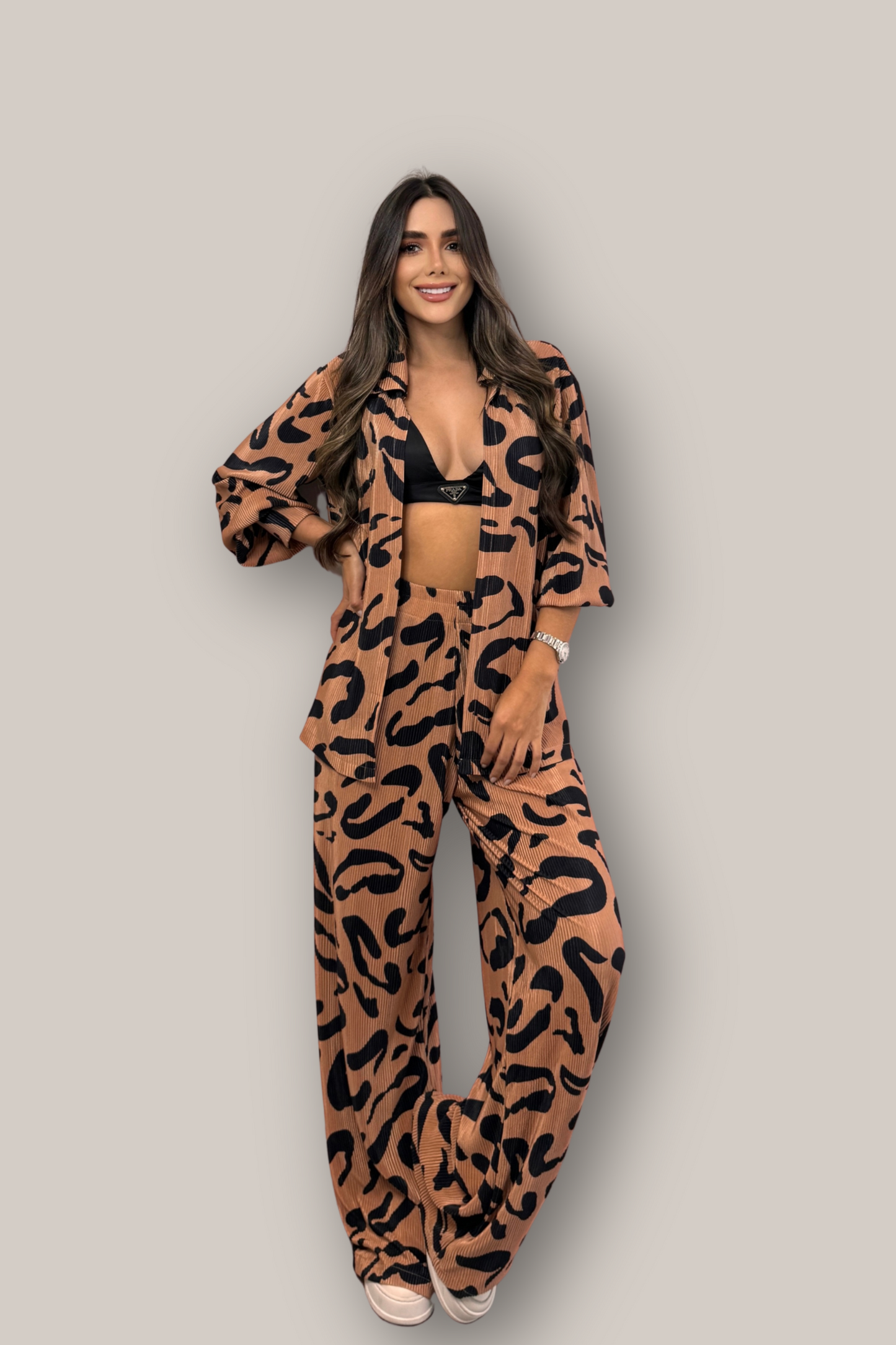 SET ANIMAL PRINT