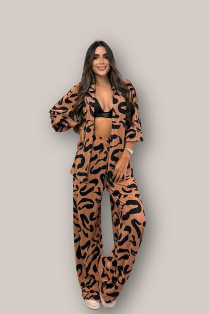 SET ANIMAL PRINT